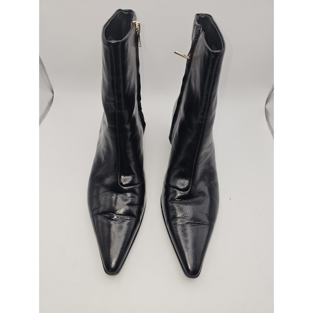 Madewell Emilie Ankle Boot Kitten Herl Leather Size 9.5